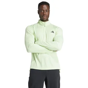 adidas Męska bluza z zamkiem 1/4, M, Semgrespa, M - Bluzy męskie - miniaturka - grafika 1