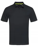 Koszulki męskie - Koszulka męska Polo sportowa Stedman Polówka Active Dry ST8450 Black XL - miniaturka - grafika 1