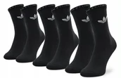 Skarpetki męskie - SKARPETY MĘSKIE ADIDAS SKARPETKI WYSOKIE SPORTOWE 3 PARY BAWEŁNA r. 37-39 - miniaturka - grafika 1