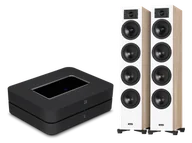 Zestawy stereo - Bluesound POWERNODE (czarny) + Diva 6 (dąb) - miniaturka - grafika 1