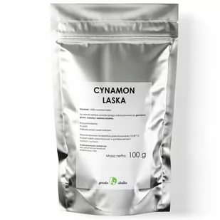 CYNAMON LASKA aromatyczna przyprawa 100g - Ziarna i nasiona roślin strączkowych - miniaturka - grafika 1