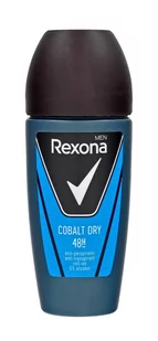 UNILEV REXONA DEO ROLON MEN COBALT DRY 50ML - Dezodoranty i antyperspiranty dla kobiet - miniaturka - grafika 2