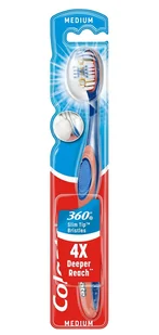 Colgate SZCZOTECZKA 360 INTERDENTAL ŚREDNIA 280270 - Szczoteczki do zębów - miniaturka - grafika 2