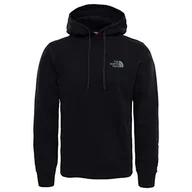 Bluzy męskie - The North Face Seasonal Drew Peak męska bluza z kapturem czarny Tnf Black/Tnf Black X-L - miniaturka - grafika 1
