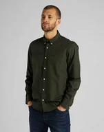 Koszule męskie - Lee Button Down Męska Koszula Serpico Green  L880Jkoj-M - miniaturka - grafika 1