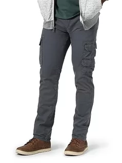 Spodnie męskie - Wrangler Authentics Regular Tapered Cargo Pant spodnie męskie, kolory cyny, 30W / 32L - grafika 1