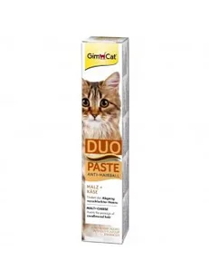 GIMCAT Anti-Hairball Duo-Paste 50g słód i ser - Przysmaki dla kotów - miniaturka - grafika 1