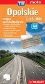 Atlasy i mapy - Demart Opolskie TIR mapa samochodowa - Demart - miniaturka - grafika 1