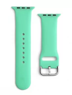 Akcesoria do smartwatchy - Silicone Strap APS silikonowa opaska do Watch 8 / 7 / 6 / 5 / 4 / 3 / 2 / SE (41 / 40 / 38mm) pasek bransoleta do zegarka miętowy - miniaturka - grafika 1