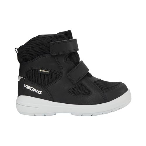 Viking Fun Warm GTX 2v buty śnieżne, uniseks dla dzieci i młodzieży, czarne, 32 EU