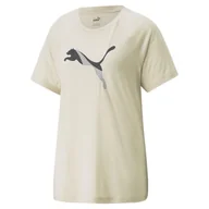 Koszulki sportowe damskie - Koszulka Sportowa Damska Puma Evostripe - miniaturka - grafika 1
