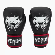 Rękawice bokserskie - Rękawice bokserskie dziecięce Venum Contender czarne VENUM-02822  4 oz - miniaturka - grafika 1