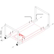 Oświetlenie akwarium - SKylight Hyperbar Regulowany Uchwyt Krawędziowy - miniaturka - grafika 1