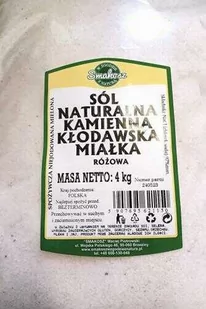 Sól kamienna naturalna MIAŁKA 4 kg Smakosz - Sól - miniaturka - grafika 1