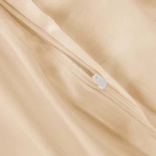 Pościel satyna bawełniana JASNY BEŻ 044/180x200 - Pościel - miniaturka - grafika 4