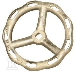 Kółko ręczne do zasuw wodnych DN50, średnica kółka 150mm, kwadrat trzpienia 14x14mm, aluminiowe, kolor niebieski - Zawory i kraniki - miniaturka - grafika 1