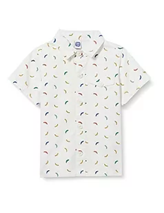 Tuc Tuc Dziecięca koszula dla chłopców Camisa Popelín Tropicool, biały, 3 Miesiące - Bluzki dla niemowląt - miniaturka - grafika 1
