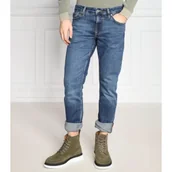 Spodnie męskie - GUESS Jeansy | Tapered - miniaturka - grafika 1