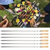 Widelce - Szaszłyki do grilla, widelec do grilla, tarcza do grilla, narzędzia do grilla, akcesoria do grilla, akcesoria kuchenne, artykuły gospodarstwa domowego - miniaturka - grafika 1