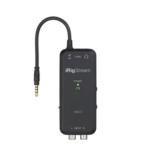 IK Multimedia iRig Stream Solo - Interfejs audio I Expresowa wysyłka I 30 dni na zwrot !! - Inne akcesoria audio-wideo - miniaturka - grafika 1