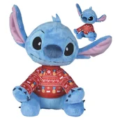 Maskotki i pluszaki - Disney Lilo I Stitch Maskotka Świąteczna Pluszak Stitch 25 cm - miniaturka - grafika 1