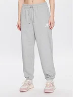 Spodnie sportowe damskie - New Balance Spodnie dresowe WP31530 Szary Relaxed Fit - miniaturka - grafika 1