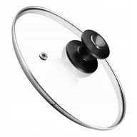 Pokrywki - Pokrywa żaroodporna z czarnym uchwytem Barletta 26 cm - miniaturka - grafika 1