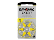 Baterie i akcesoria - 6 szt. Bateria słuchowa Rayovac Extra 10. - miniaturka - grafika 1