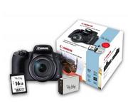 Aparaty Cyfrowe - Canon Powershot SX70 HS czarny (3071C002) - miniaturka - grafika 1