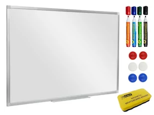 Tablica Biała suchościeralna magnetyczna 90x60 - Tablice dla dzieci - miniaturka - grafika 1