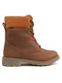 Buty dla chłopców - Clarks Kozaki Astrol Fur Gtx Gore-Tex 261686226 Brązowy - miniaturka - grafika 1