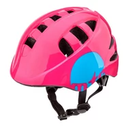 Kaski rowerowe - Meteor Kask rowerowy KS08 S 48-52 cm MTR różowy 24908 - miniaturka - grafika 1