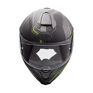 Kaski motocyklowe - Premier HELM HYPER BP 6 BM, CZARNY/żółty/zielony, S - miniaturka - grafika 1