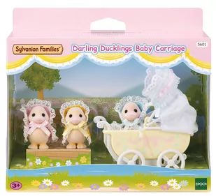 Sylvanian Families Figurka SYLVANIAN Rodzina Kaczuszek 5601 5601 - Figurki dla dzieci - miniaturka - grafika 1