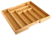 Pudła i pojemniki do przechowywania - Bambusowy wkład na sztućce C5-S23 - miniaturka - grafika 1