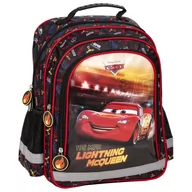 Plecaki szkolne i tornistry - Plecak dziecięcy dwukomorowy Cars - czerwony - miniaturka - grafika 1