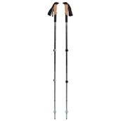 Kije trekkingowe - Kije trekkingowe Black Diamond Pursuit Shock Trekking Poles Długość kijków: 140 cm / Kolor: szary/zielony - miniaturka - grafika 1