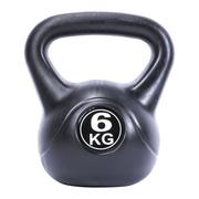 Kettlebell - Kettlebell 6 kg Pure2Improve czarny P2I202090 6 kg - miniaturka - grafika 1