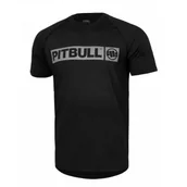 Odzież taktyczna i umundurowanie - Koszulka Pit Bull Middle Weight 190 Polyester-Elasthan Sport Basic Hilltop '23 - Czarna - miniaturka - grafika 1