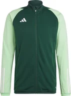 Bluzy męskie - Bluza męska adidas Tiro 23 Competition Training zielona HU1303-XL - miniaturka - grafika 1