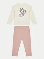 Legginsy - OVS Komplet bluza i legginsy 2130762 Beżowy Regular Fit - miniaturka - grafika 1