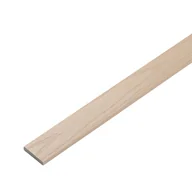 Listwy i profile - Listwa Kompozytowa Prosta Premium Ecru 50x10 mm – dł. 2,4 m - miniaturka - grafika 1