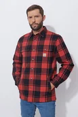 Koszule męskie - Koszula flanelowa ocieplana w kratę Carhartt Heavyweight - M - miniaturka - grafika 1