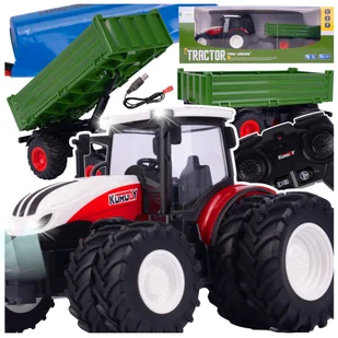 Zdalnie Sterowany Traktor Rolniczy z Przyczepą Kiper dla Dzieci Y320 - Zabawki zdalnie sterowane Zdalnie Sterowany Traktor Rolniczy z Przyczepą Kiper dla Dzieci Y320 - Zabawki zdalnie sterowane - miniaturka - grafika 1
