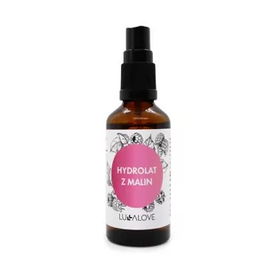 LULLALOVE Hydrolat z malin do pielęgnacji twarzy, 50ml - Toniki i hydrolaty do twarzy - miniaturka - grafika 1