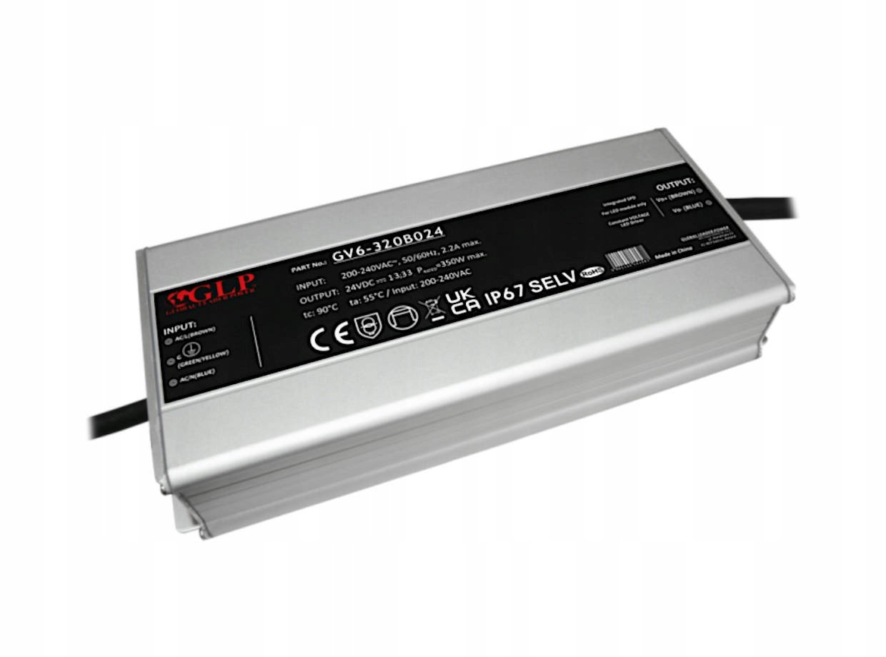 GLP Zasilacz Led GV6-320B024 320W 24V/13,33A