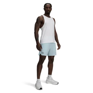Męskie spodenki treningowe Under Armour UA Vanish Woven 6in Shorts - zielone - Spodenki męskie - miniaturka - grafika 1
