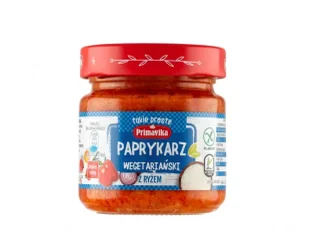 Paprykarz wegetar. z ryżem 160g Primavika - Warzywa w marynacie - miniaturka - grafika 1