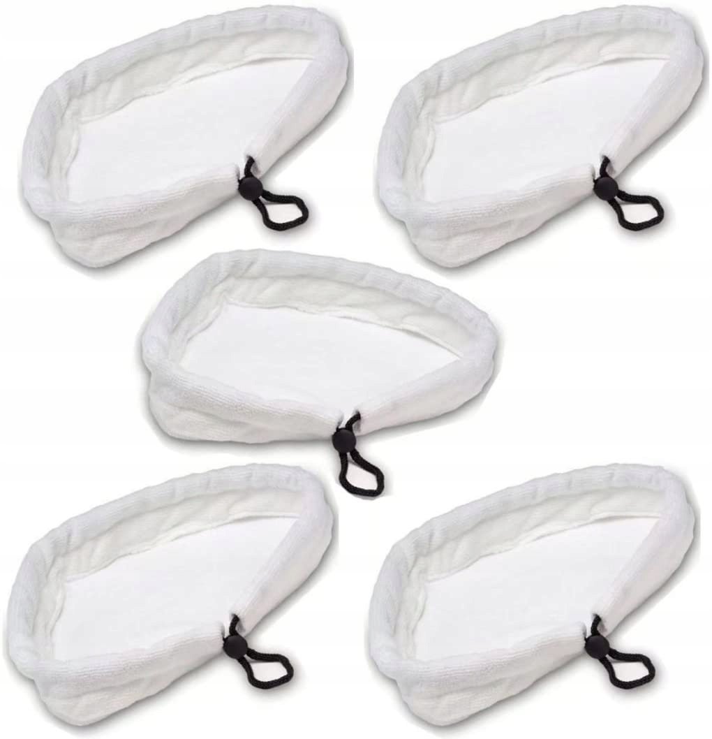 NAKŁADKI Z MIKROFIBRY DO MOPA PAROWEGO 5 SZTUK H2O ADLER SILVERCREST JAKOŚĆ