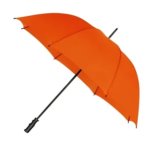 Bardzo Duży Parasol Damski W Kolorze Pomarańczowym, Lekki - Parasole - miniaturka - grafika 1
